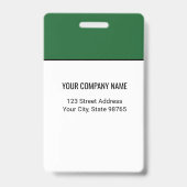 Foto für den Namen von Mitarbeitern mit benutzerde Ausweis (Rückseite)