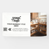 Foto für den neuen QR-Code in Schwarz und Weiß Banner (Horizontal)