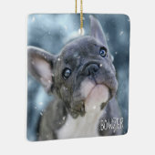 Foto für den personalisierten besten Hund oder Wel Keramikornament (Rechts)