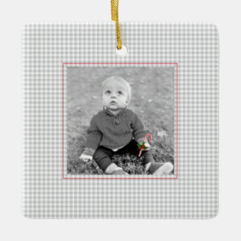 Foto für den Urlaub JAHR Klassischer Karo Jährlich Keramikornament