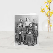 Foto für den viktorianischen Erbfall Karte (Gelbe Blume)