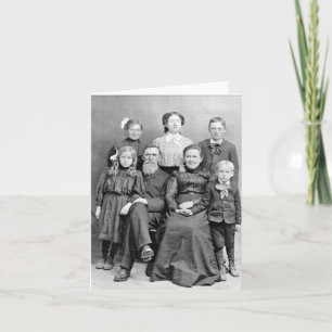 Foto für den viktorianischen Erbfall Karte