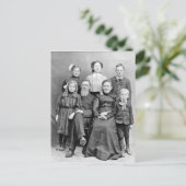 Foto für den viktorianischen Tod Postkarte (Stehend Vorderseite)