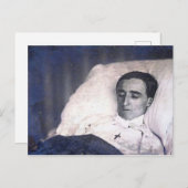 Foto für den viktorianischen Tod Postkarte (Vorne/Hinten)