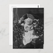 Foto für den viktorianischen Tod Postkarte (Vorne/Hinten)