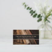 Foto für den Vintagen Buchladen - Visitenkarte (Stehend Vorderseite)