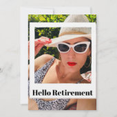 Foto für die Altersvorsorge Einladung (Vorderseite)