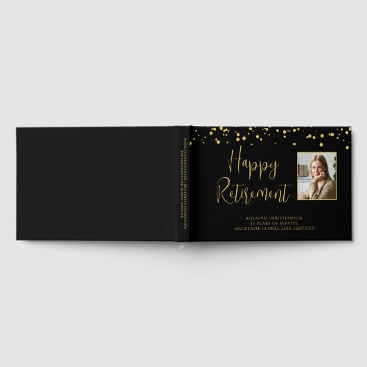 Foto für die Altersvorsorge Handgeschriebenes Skri Gästebuch (Voll)