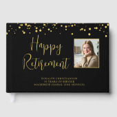 Foto für die Altersvorsorge Handgeschriebenes Skri Gästebuch (Vorderseite)