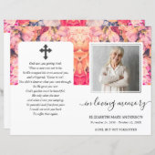 Foto für die Beerdigung des hellen Blumenwassers (Vorne/Hinten)