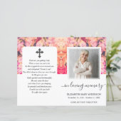 Foto für die Beerdigung des hellen Blumenwassers (Stehend Vorderseite)