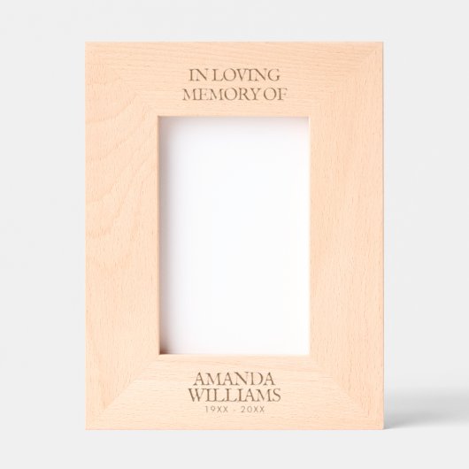 Foto für die benutzerdefinierte Textfassung Holz Geätzte Rahmen (Vorderseite)