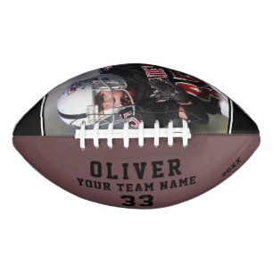 Foto für die benutzerdefinierten Namen des Spieler Football