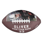 Foto für die benutzerdefinierten Namen des Spieler Football (Vorderseite)