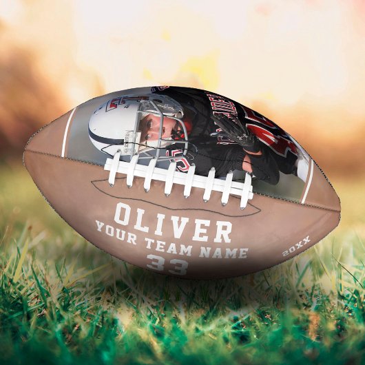 Foto für die benutzerdefinierten Namen des Spieler Football