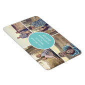 Foto für die blaue Kreise speichern Magnet (Rechte Seite)