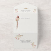 Foto für die Elopement-Blume nach Hochzeiten All In One Einladung (Außenbereich)