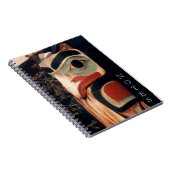 Foto für die extravagante Holztotem-Rolle Notizblock (Rechte Seite)