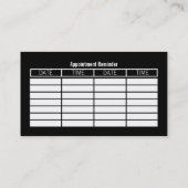 Foto für die Fahrschule/den Lehrer Visitenkarte (Rückseite)