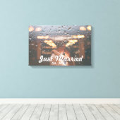 Foto für die Familie, neu verheiratet Leinwanddruck (Insitu (Holzboden))