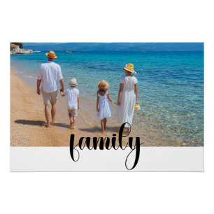 Foto für die Familie Poster