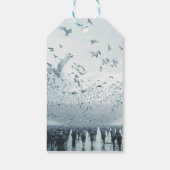 Foto für die Friedenstruppe am Strand Geschenkanhänger (Rückseite)