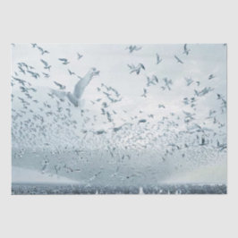 Foto für die Friedenstruppe am Strand Seidenpapier