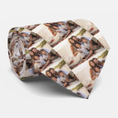 Foto für die ganze Familie - Horizontale Bilder Krawatte (Gerollt)