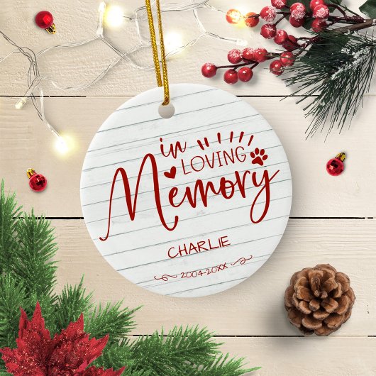 Foto für die Gedächtniskat- oder Hundenkatalog Keramik Ornament