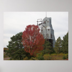 Foto für die Herbst-Quincy-Mine Poster