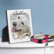 Foto für die Hunde Paw Herz Unendlichkeit Beibehal