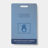 Foto für die ID des benutzerdefinierten privaten S Ausweis (Rückseite)
