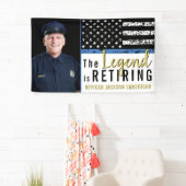 Foto für die Kennzeichnung der blauen Linie der Po Banner (Insitu)