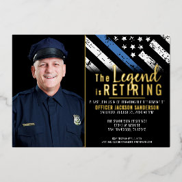 Foto für die Kennzeichnung der blauen Linie der Po Folieneinladung