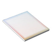 Foto für die klassische Rainbow-Farbleiste Notizblock (angewinkelt)