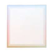 Foto für die klassische Rainbow-Farbleiste Notizblock (Vorderseite)