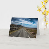 Foto für die Landschaft Norwegens Karte (Gelbe Blume)