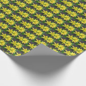 Foto für die lebhafte Gelbe Lilie im Springtime Geschenkpapier (Ecke)