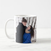 Foto für die Liebe zum ersten Hochzeitstag Kaffeetasse (Links)