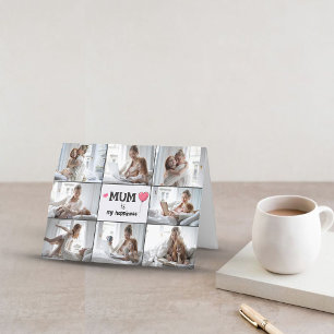 Foto für die Muttertagskollektion geklappte Urlaub Feiertagskarte