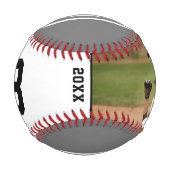 Foto für die Name des grauen Teams Baseball (Rückseite)