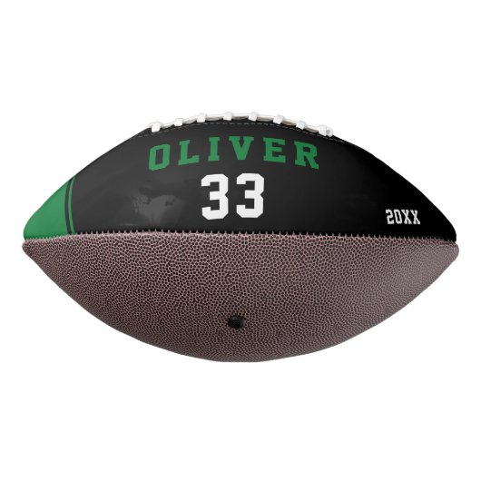 Foto für die Name des grünen Schwarzen Spielers Football (Gedreht 270)