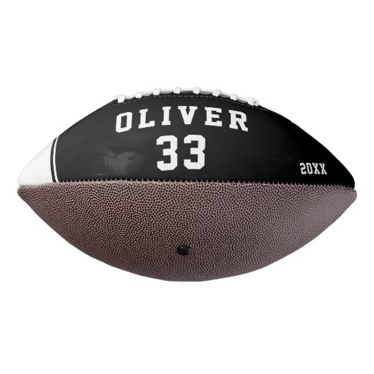 Foto für die Name des Schwarz-Weiß-Spielers Football (Gedreht 270)