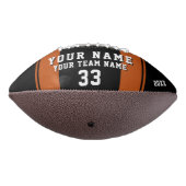 Foto für die Namen des Black Orange Players Football (Gedreht 270)