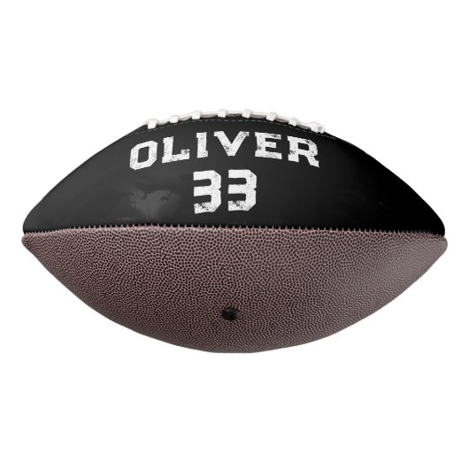 Foto für die Nummer des Black Player Football (Gedreht 270)