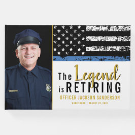 Foto für die Polizeieinweisung "Thin Blue Line" Gästebuch