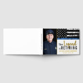 Foto für die Polizeieinweisung "Thin Blue Line" Gästebuch (Voll)