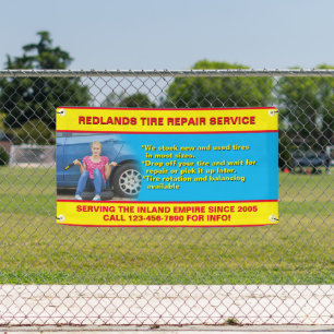 Foto für die Reifenreparatur im Detail anpassen Banner
