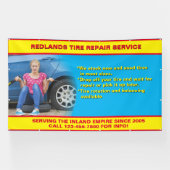Foto für die Reifenreparatur im Detail: Textverbot Banner (Horizontal)