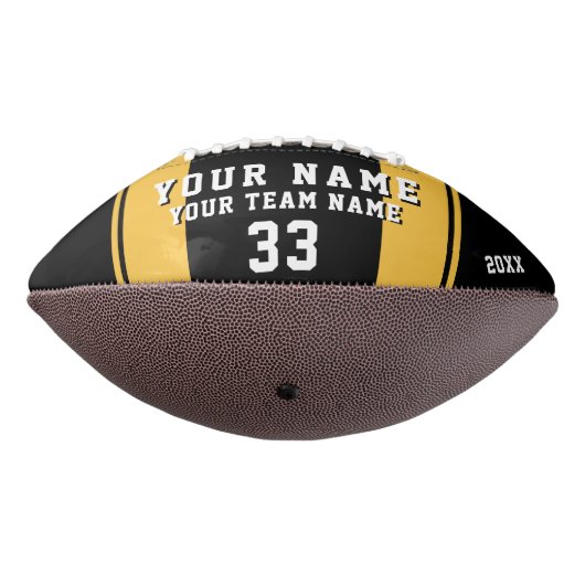 Foto für die schwarz-gelbe Spielername Football (Gedreht 270)